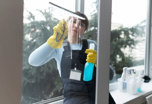 Nettoyage de vitres intérieures et extérieures aux Salles-sur-Verdon